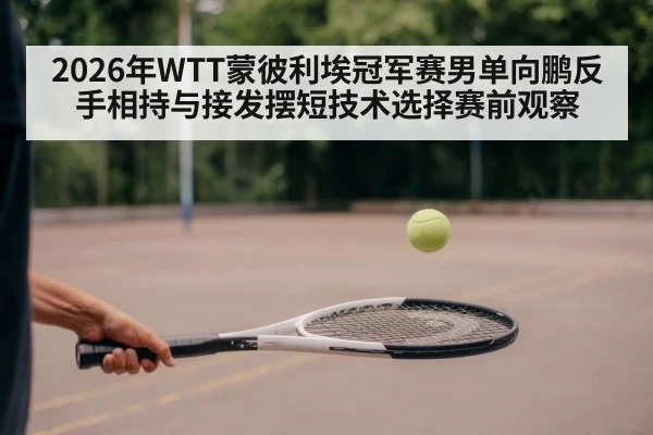 2026年WTT蒙彼利埃冠军赛男单向鹏反手相持与接发摆短技术选择赛前观察